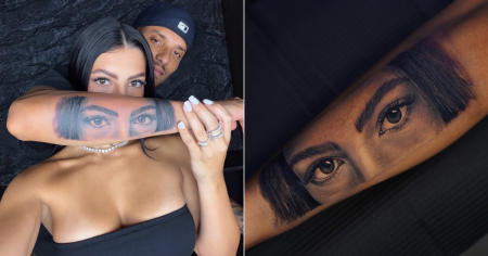 Rachel Arderi reacciona al nuevo tatuaje de Bebeshito: «Nunca imaginé amar y ser amada de esta manera»