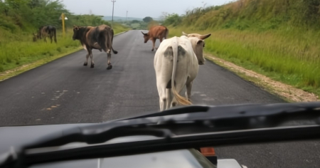 Alertan sobre peligro de ganado suelto en carretera La Habana–Matanzas