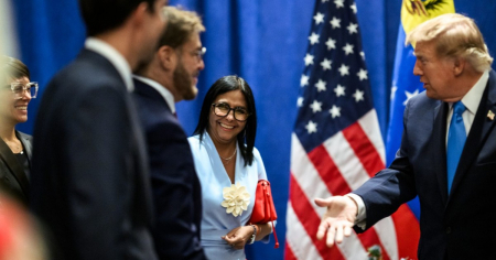 Delcy Rodríguez califica de histórica su reunión con Trump y le agradece su «respaldo»