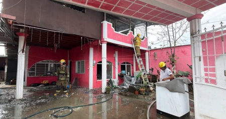Seis cubanos pierden sus pertenencias y documentos en incendio en Tapachula