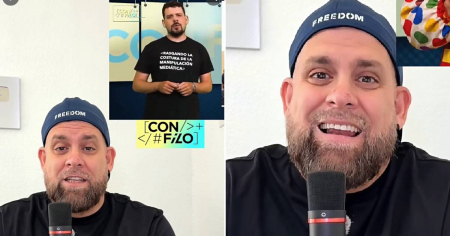 Javier Berridy responde a Con Filo: «Vomitivo programa comunista»