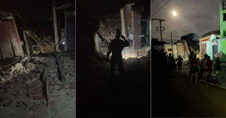 Se derrumba vivienda en Camagüey: dos ancianos son rescatados
