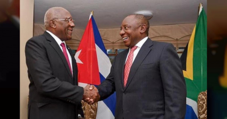 Sudáfrica vuelve a mirar sus millonarios acuerdos con Cuba: más de 80 millones de dólares bajo polémica