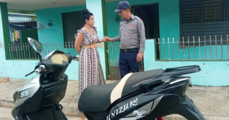 Recuperan motorina de doctora asaltada y golpeada en una carretera de Matanzas