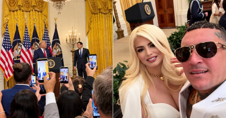 Osmani García y Laura, invitados especiales a la Casa Blanca: esto fue lo que el cantante le pidió a Trump