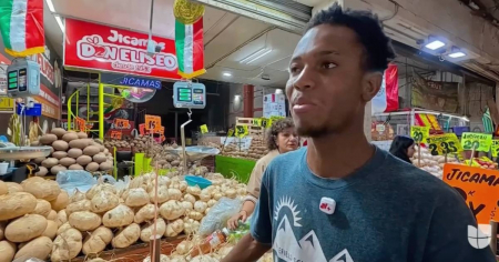 Cubanos encuentran trabajo en la gigantesca Central de Abasto de México