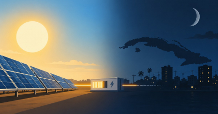 China promete más energía solar a Cuba: por qué 493 MW al mediodía no evitan un déficit de 2.040 MW en el pico