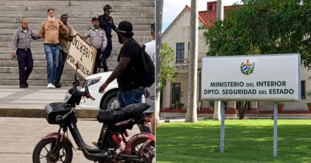 Acusan de «propaganda enemiga» al manifestante del Capitolio y permanece incomunicado en Villa Marista