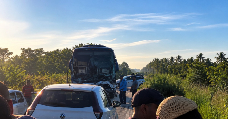 Accidente masivo en Camagüey deja un fallecido y varios heridos