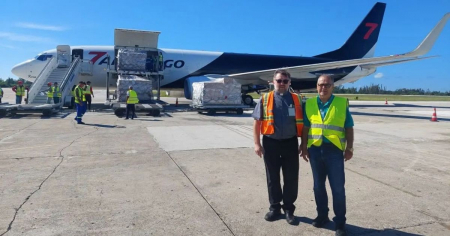 Llega a Cuba nuevo cargamento de ayuda humanitaria de Estados Unidos