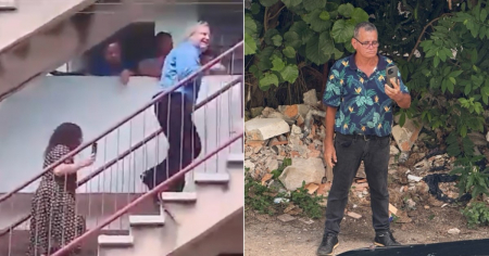 Régimen cubano organiza acto de repudio contra Mike Hammer durante su visita a Anna Bensi en La Habana