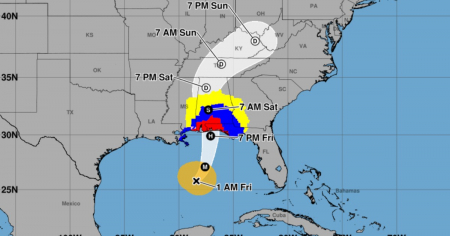 Huracán Isaías alcanza 165 km/h y podría llegar a categoría 3 este viernes