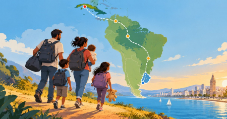 De Cuba a Uruguay por Guyana y Brasil: la nueva ruta migratoria de miles de cubanos