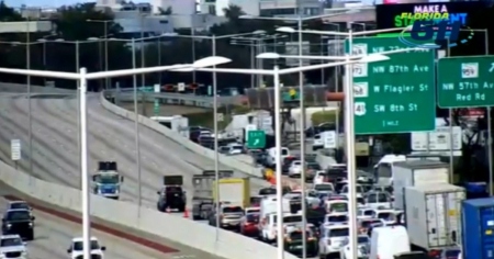 Cierres importantes en la autopista Dolphin y la I-395 en Miami el fin de semana: lo que debes saber