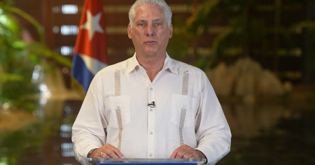 Díaz-Canel a la izquierda en México: «El bloqueo a Cuba es una amenaza para cualquier estado soberano»