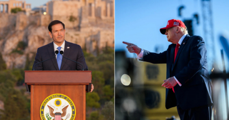 Rubio proclama los valores de Occidente; Trump hace negocios con quien los atropella