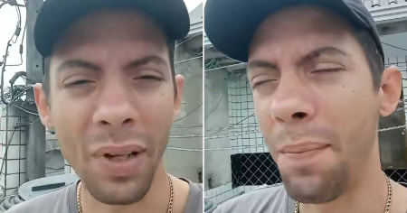 Cubano enseña su realidad en Brasil mientras ayuda a los suyos en la isla