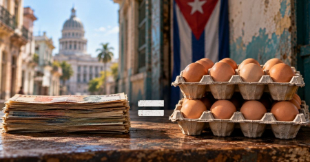 El salario medio en Cuba sube a 7,354 pesos: apenas 8 euros al cambio informal y menos de dos cartones de huevos