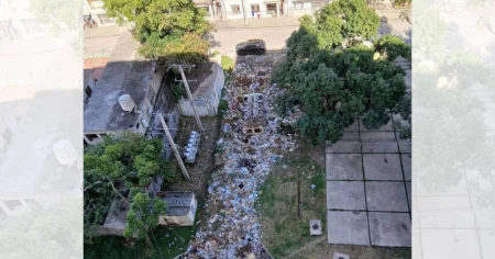 Denuncian expansión de vertedero improvisado frente a edificio de 12 plantas en Holguín