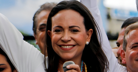 María Corina Machado vincula la paz en Colombia con el arribo de la democracia a Venezuela