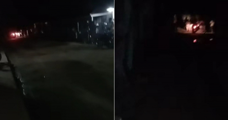 Cubanos protestan en poblado cienfueguero Real Campiña tras cinco días sin corriente
