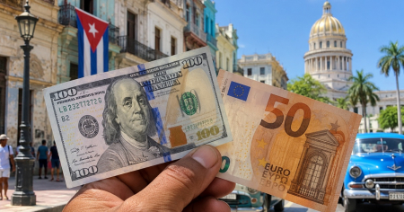 El dólar y el euro siguen ganando terreno frente al peso cubano: Nuevos aumentos en la venta informal