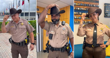 Polémica en Miami-Dade: Oficina del Sheriff gasta 132,000 dólares en 1,000 sombreros de vaquero para sus agentes
