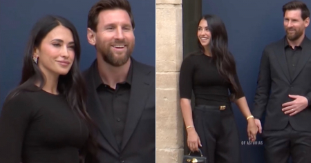 ¡Oviedo se rinde ante Messi y Antonela! Así fue su llegada entre gaitas y aplausos para los Premios Princesa de Asturias