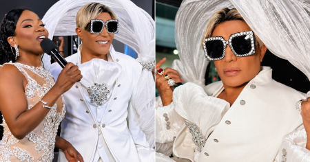 «¡Gianni Versace me dijo que me vistiera así!»: Eduardo Antonio deja a todos boquiabiertos con su look en los Billboard 2026. ¡Más divo que nunca!
