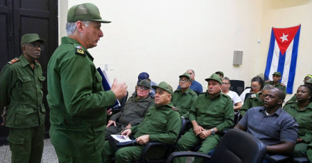 «No nos podemos cansar», dice Díaz-Canel en Los Sitios y cubanos responden en redes: «Basta de represores»