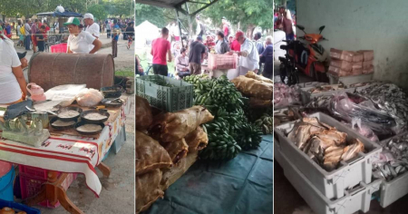 “Hay de todo, pero cuando vas ya no queda nada”: tuneros critican la feria agrocomercial por sus precios y la calidad de los productos
