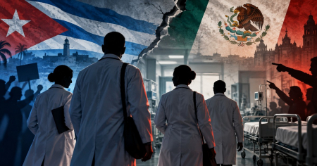 Sheinbaum niega que médicos cubanos en México ganen más que los mexicanos y asegura que su contratación es «directa»