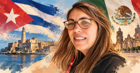 Diseñadora cubana en México cuenta cómo afronta el cáncer de mama con apoyo familiar