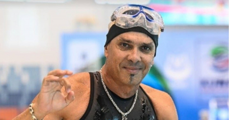 El cubano Lemay Gutiérrez gana oro y plata máster en torneo de apnea en Colombia