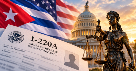 Cubanos con I-220A: ¿qué está pasando realmente en los tribunales de Estados Unidos?