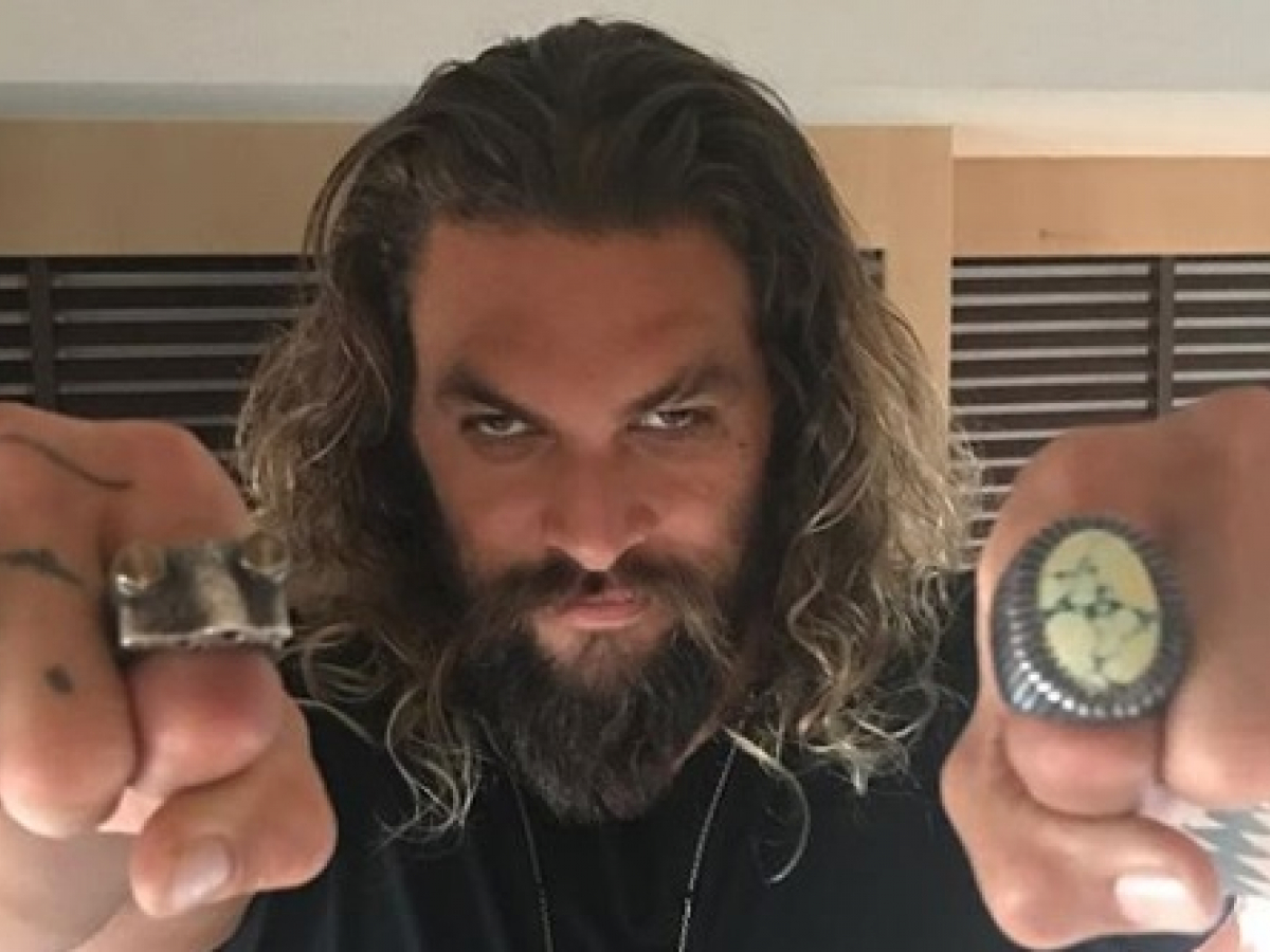 Adiós Khal Drogo!: Jason Momoa se quita la barba por una buena causa, image size:1200x900