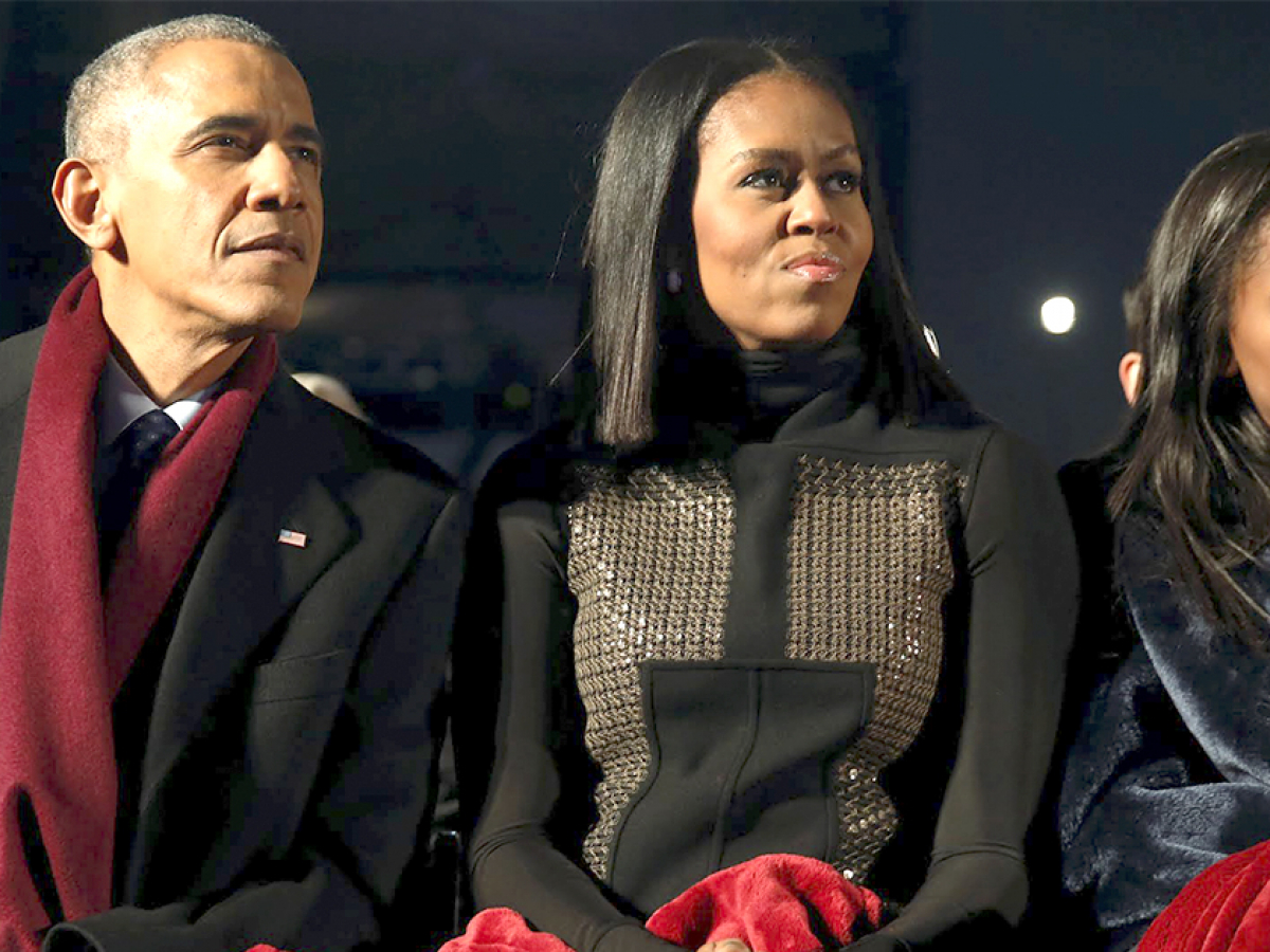 Sasha, la hija menor de los Obama, deslumbra el día de su graduación con un  ajustado y sexy vestido negro, image size:1200x900