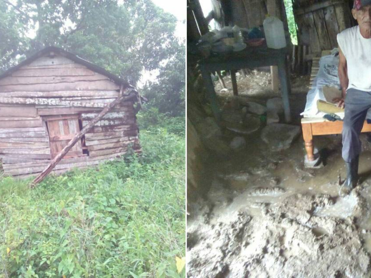 Denuncian situación precaria de un campesino cubano a cinco años de que un  huracán destruyera su casa, image size:1200x900