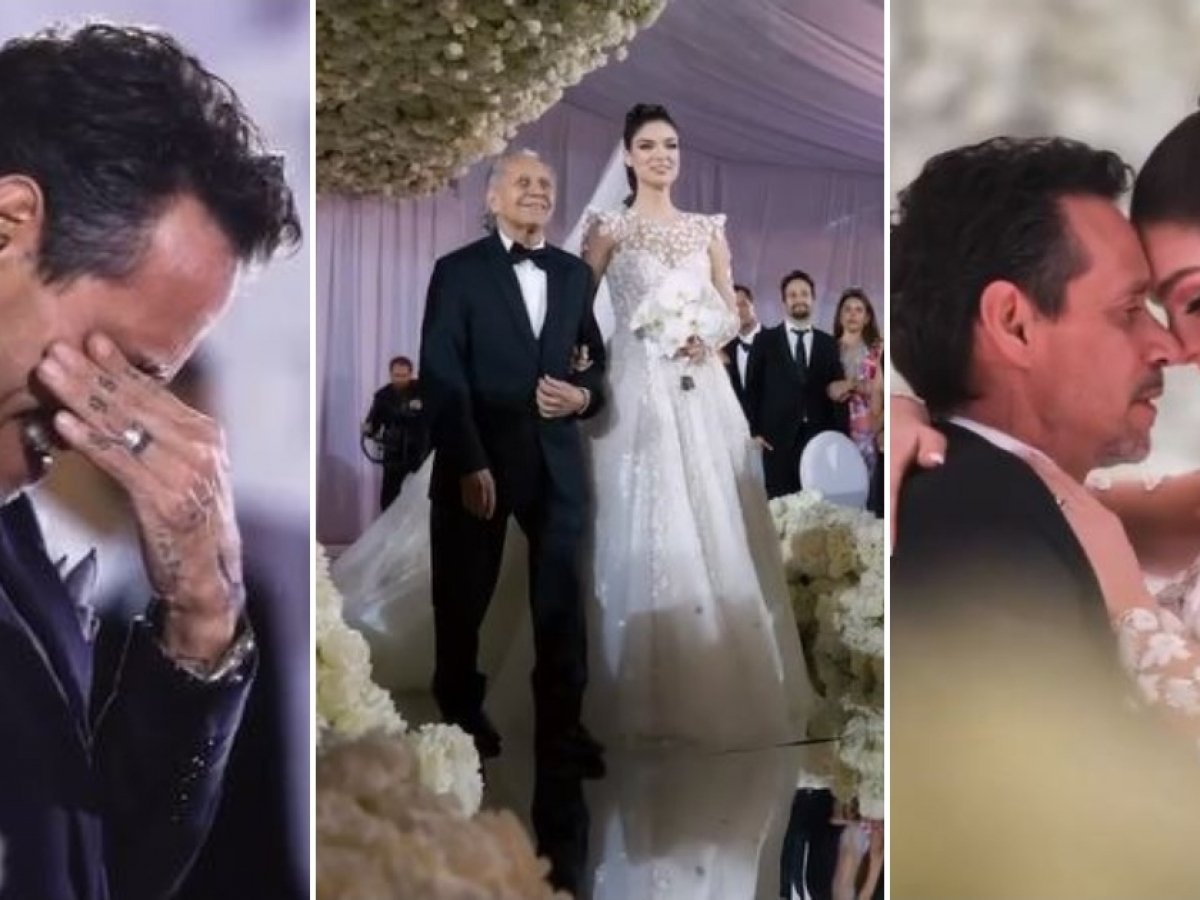 Marc Anthony y Nadia Ferreira comparten imágenes inéditas de su boda, image size:1200x900