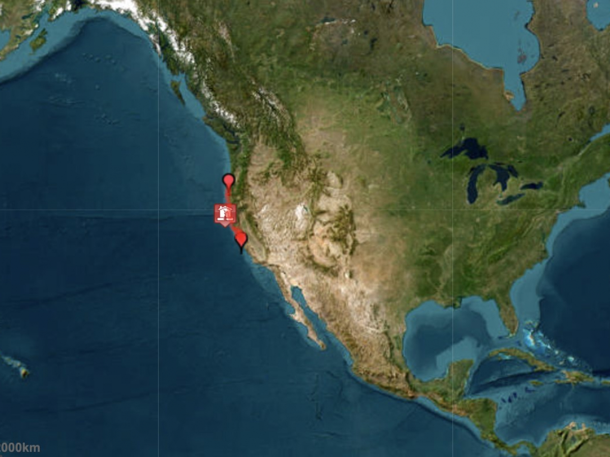 Terremoto de magnitud 7.0 sacude el norte de California; emiten alerta de  tsunami, image size:1200x900