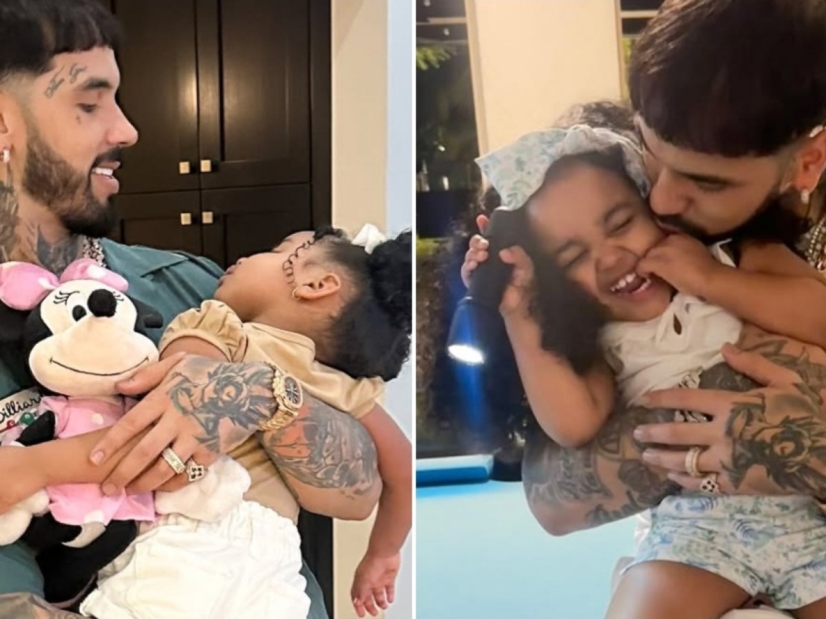 Anuel AA y su emotivo reencuentro con su hija Gianella conmueve en redes  sociales