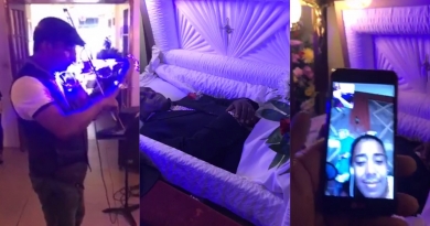 El emotivo funeral de un cubano en Miami: Llamadas por IMO y mucha música para rendirle homenaje