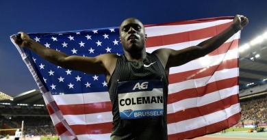 El velocista americano Christian Coleman se encuentra bajo investigación