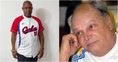 Pelotero cubano Omar Linares cumple deseo del actor Enrique Molina para regalar a su hijo