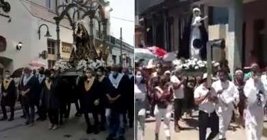 Cubanos celebran el Viernes Santo tras dos años de restricciones por la pandemia