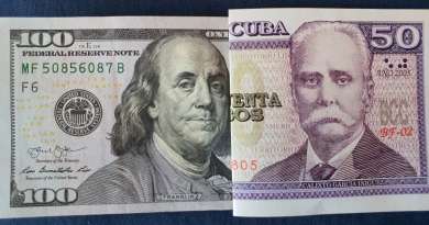 Continúa caída de precios de las divisas en el mercado informal cubano