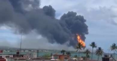 Nueva explosión en área del incendio de Base de Supertanqueros de Matanzas