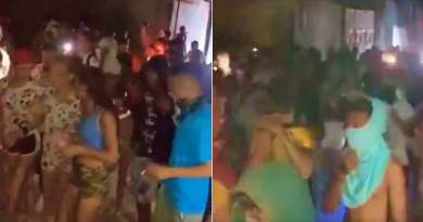 Cubanos salen a la calle en Holguín en protesta contra los apagones