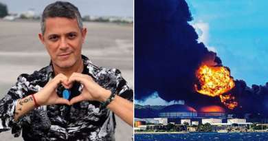 Alejandro Sanz muestra su apoyo por el incendio en Matanzas