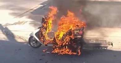 Dos lesionados graves tras incendio provocado por motos eléctricas en La Habana